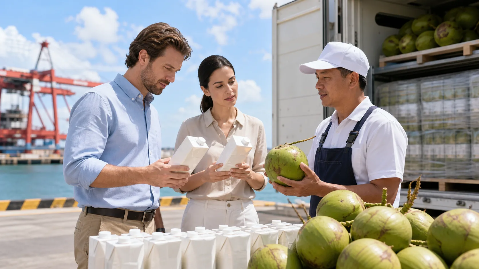 Managing Risk with Coconut Water Bulk Suppliers in New Markets